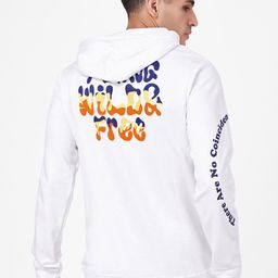 ZU Typography Printed Hooded Pure Cotton Pullover Sweatshirt-picture-22