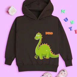 NUSYL Kids Graphic Printed Hooded Fleece Sweatshirt-image-43
