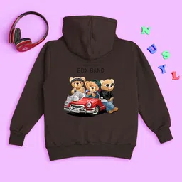 NUSYL Kids Graphic Printed Hooded Pullover-picture-25