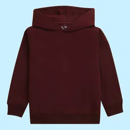 NUSYL Unisex Kids Rocket Printed Hooded Fleece Sweatshirt-image-65