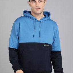 Alan Jones Colourblocked Hooded Pullover Sweatshirt-image-75