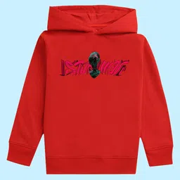 BAESD Kids Printed Hooded Fleece Pullover-picture-9