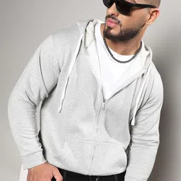 Instafab Plus Long Sleeves Hooded Cotton Sweatshirt-image-33