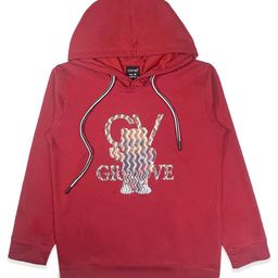 CAVIO Boys Graphic Printed Hooded Cotton Sweatshirt-image-80