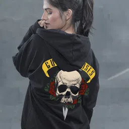 PRONK Graphic Printed Hooded Cotton Pullover Sweatshirt-picture-34