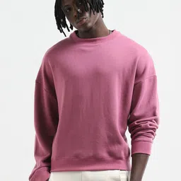 BOYCOTT Round Neck Pullover Oversize Sweatshirt-picture-31