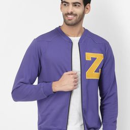 PAUSE SPORT Men Mandarin Collar Cotton Sweatshirt-74