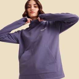 Muvazo Turtle Neck Fleece Sweatshirt-image-15