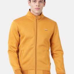 t-base Mock Collar Front Open Pullover image 1