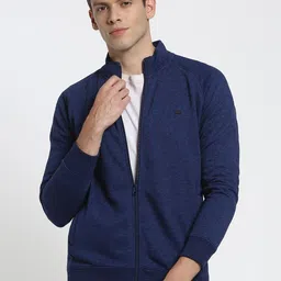 Red Flame High Neck Front Open Sweatshirt-picture-10