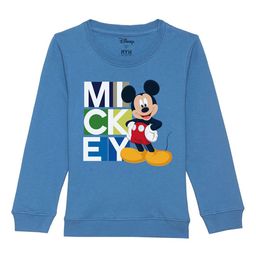 Disney by Wear Your Mind Kids Blue Printed Sweatshirt-image-70