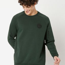 Mufti Men Slim Fit Cotton Sweatshirt-picture-26