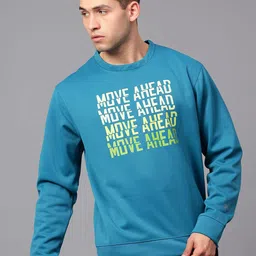 Shiv Naresh Typography Printed Breathable Pullover Sweatshirt-image-14