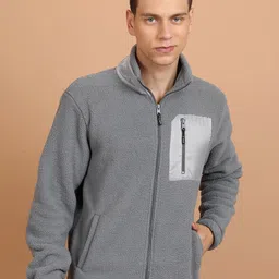 HIGHLANDER High Neck Front-Open Sweatshirt-picture-45