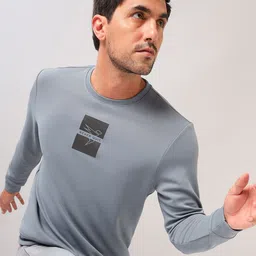 Technosport Round Neck Long Sleeves Antimicrobial Fleece Sweatshirt-picture-12
