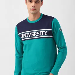 PETER ENGLAND UNIVERSITY Typography Printed Sweatshirt-picture-17