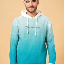 Urban Ranger by pantaloons Dyed Hooded Sweatshirt-picture-48