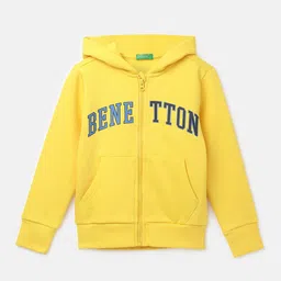 United Colors of Benetton Boys Printed Front-Open Sweatshirt-image-61