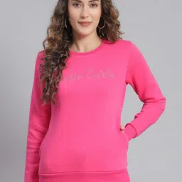 Monte Carlo Typography Embroidered Long Sleeves Pullover-image-88