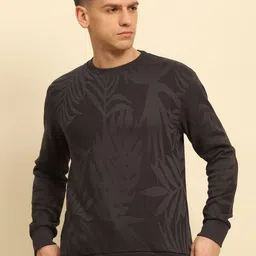 Global Republic Men Self Design Sweatshirt-image-22