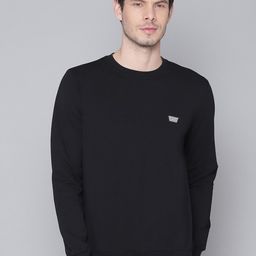 Antony Morato Men Black Slim Fit Sweatshirt-image-1