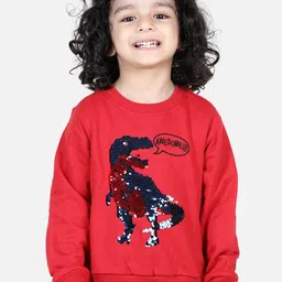 BownBee Boys Embellished Cotton Sweatshirt-image-46