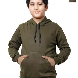 IndiWeaves Boys Pack Of 2 Hooded Fleece Pullover Sweatshirt-image-100