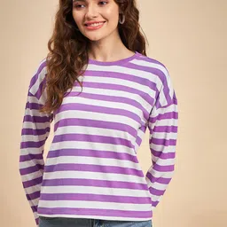 MINT STREET Striped Pullover Sweatshirt-picture-24
