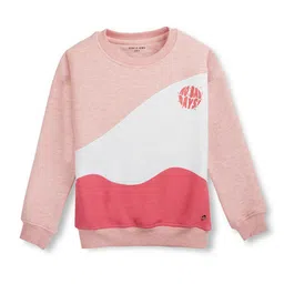 Gini and Jony Girls Colourblocked Cotton Pullover Sweatshirt-picture-23