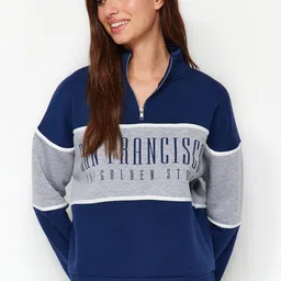 Trendyol Colourblocked Long Sleeves Pullover-image-23