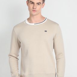 Arrow Sport Round Neck Pullover Sweatshirt-image-53