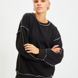 Trendyol Women Black Sweatshirt-image-48