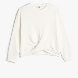Koton Girls Round Neck Long Sleeves Pullover Sweatshirt-image-72