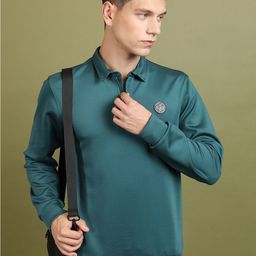 HIGHLANDER Polo Collar Long Sleeves Sweatshirt-image-76