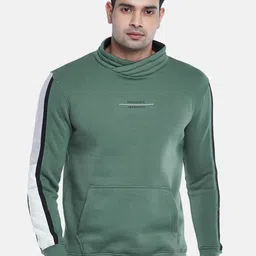 BYFORD by Pantaloons Men Green Sweatshirt-image-122