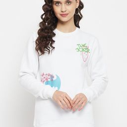 DC by Wear Your Mind Women Printed Cotton Pullover Sweatshirt-image-96