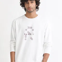 RARE RABBIT Men Dunsto Typography Printed Sweatshirt-picture-24