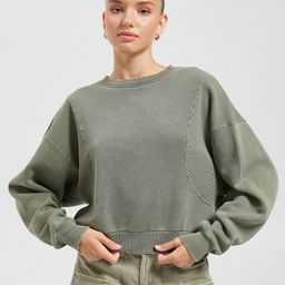 Koton Round Neck Long Sleeve Pullover Sweatshirt-image-27
