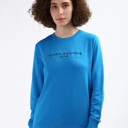 Tommy Hilfiger Typography Printed Pullover Sweatshirt-image-35
