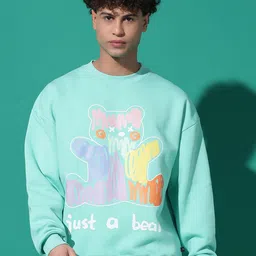 GRIFFEL Men Graphic Printed Sweatshirt-picture-10