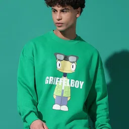 GRIFFEL Men Printed Sweatshirt-picture-22