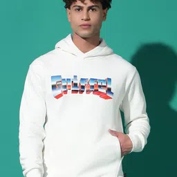 GRIFFEL Men Hooded Printed Sweatshirt-image-96