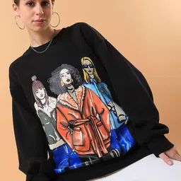 SHOWOFF Women Printed Sweatshirt-image-48