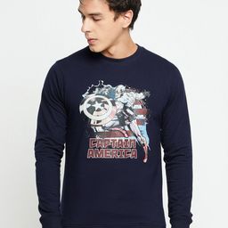 Wear Your Mind Captain America Graphic Printed Sweatshirt-picture-43