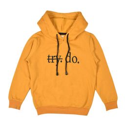 FUNKRAFTS Unisex Kids Mustard Printed Fleece Hooded Sweatshirt-image-20