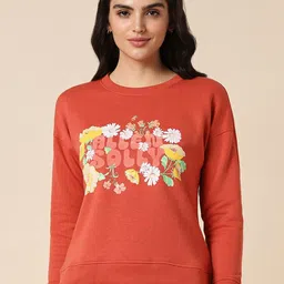 Allen Solly Woman Typography Printed Sweatshirt-74