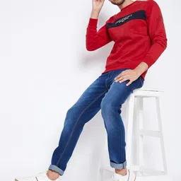 Crimsoune Club Men Red Printed Sweatshirt-picture-34