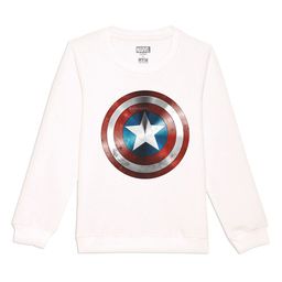 Marvel by Wear Your Mind Kids White Printed Sweatshirt-image-75