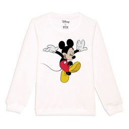 Disney by Wear Your Mind Kids White Printed Sweatshirt-image-32