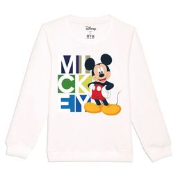 Disney by Wear Your Mind Unisex Kids White Printed Sweatshirt-image-89